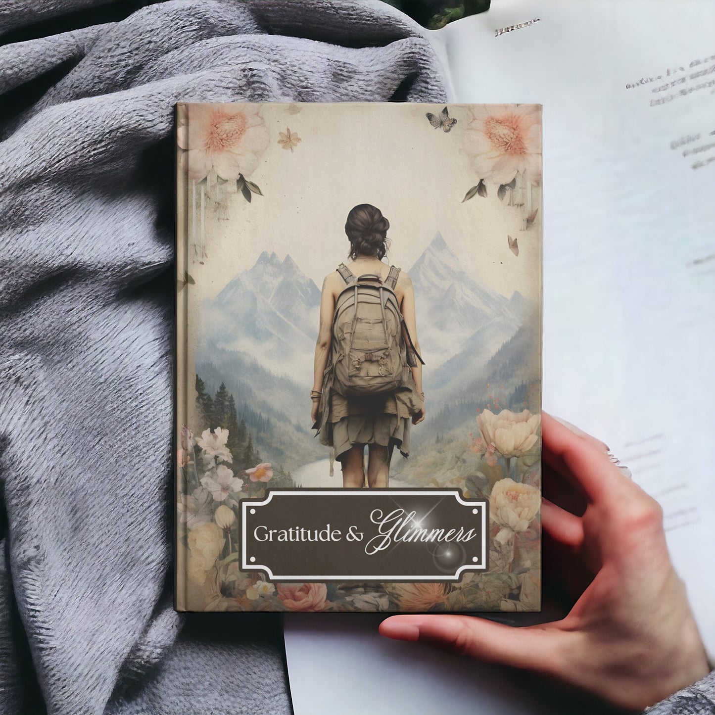 Gratitude & Glimmers - Journey - Hardcover Journal