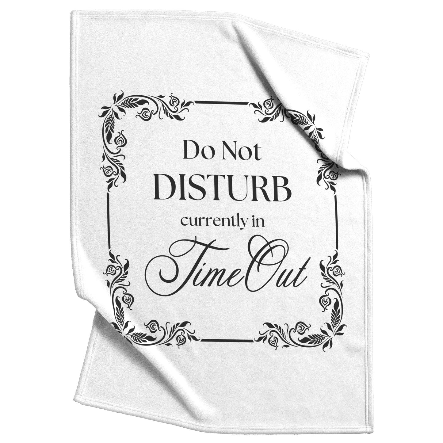 Time Out Accessories - Do Not Disturb - Blanket