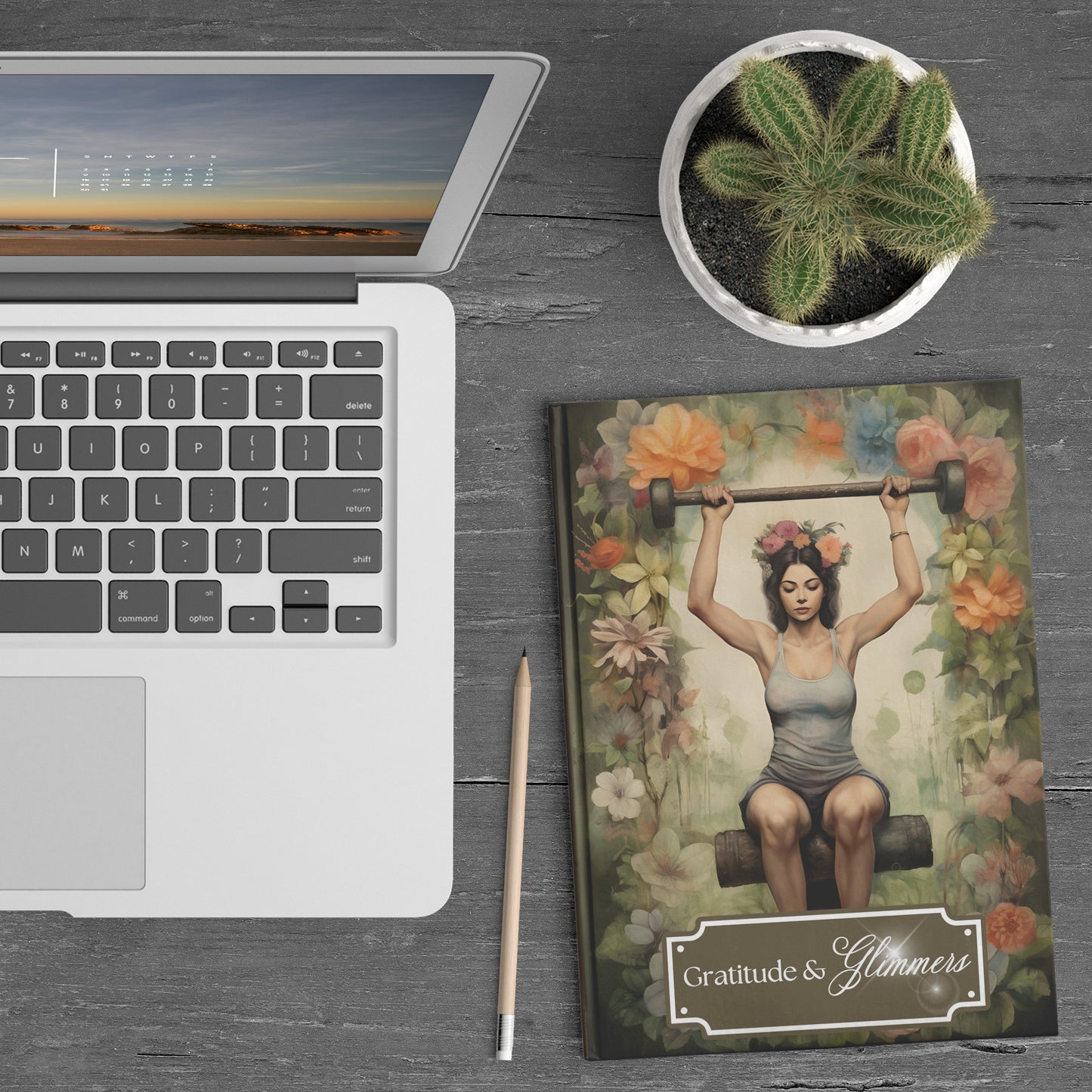 Gratitude & Glimmers - Strength - Hardcover Journal