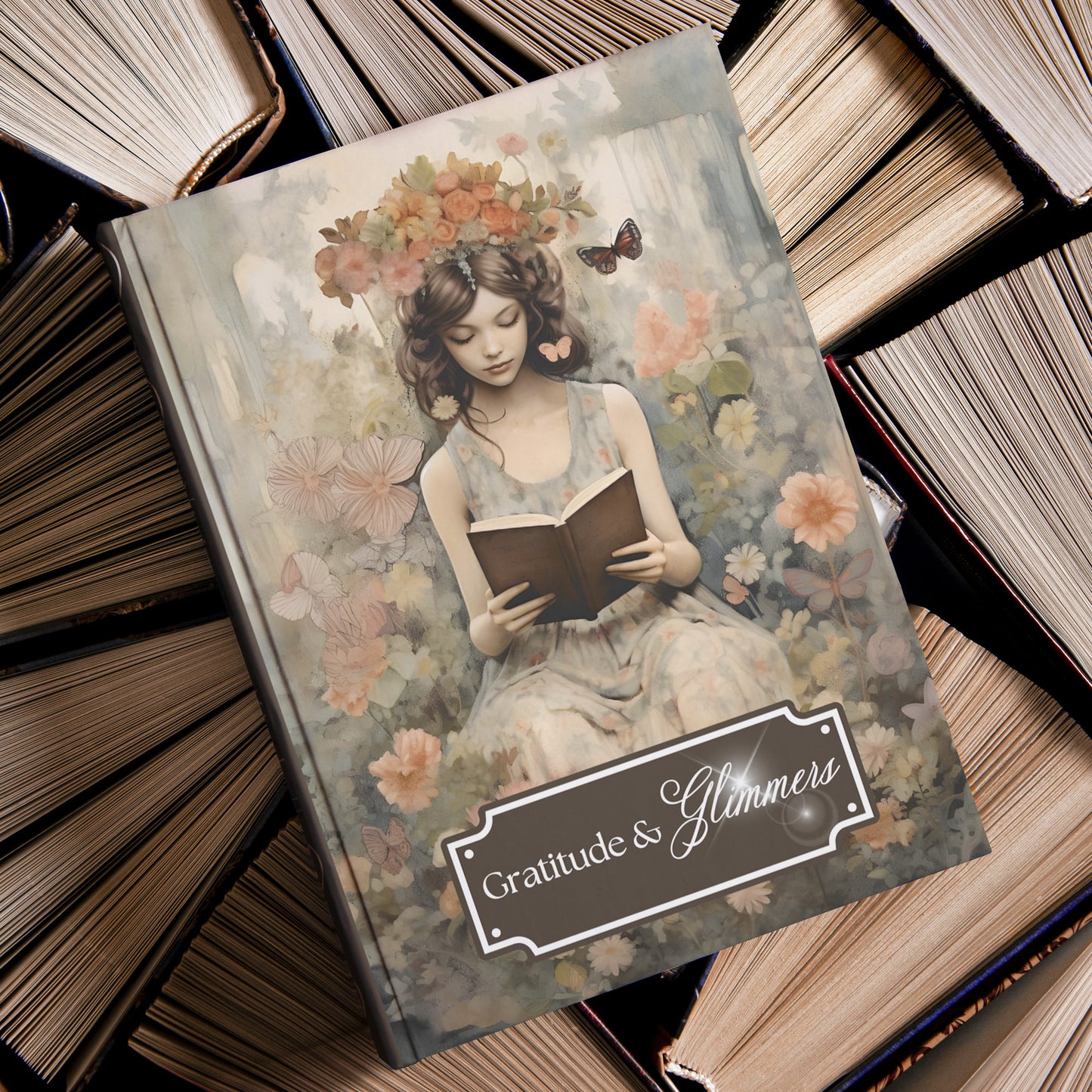 Gratitude & Glimmers - Quiet Moments - Hardcover Journal