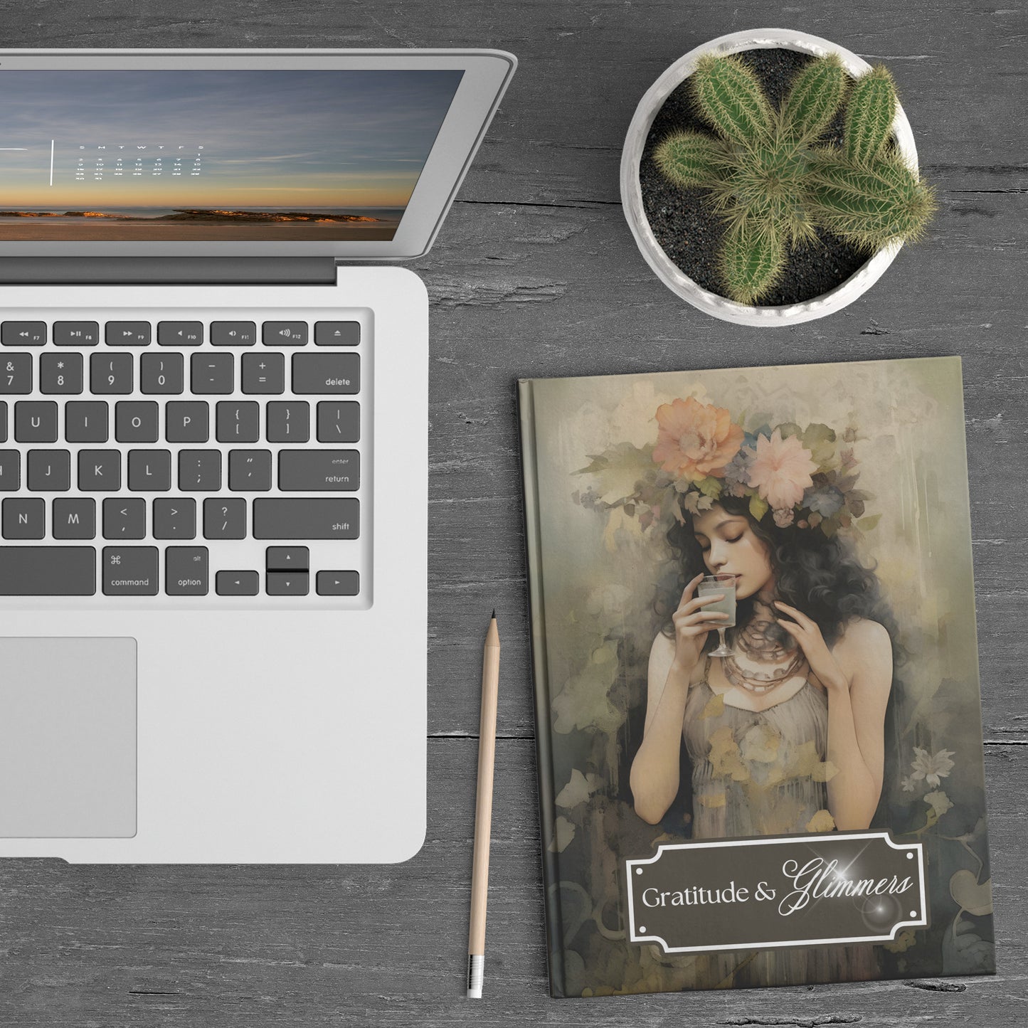 Gratitude & Glimmers - Nourishment - Hardcover Journal