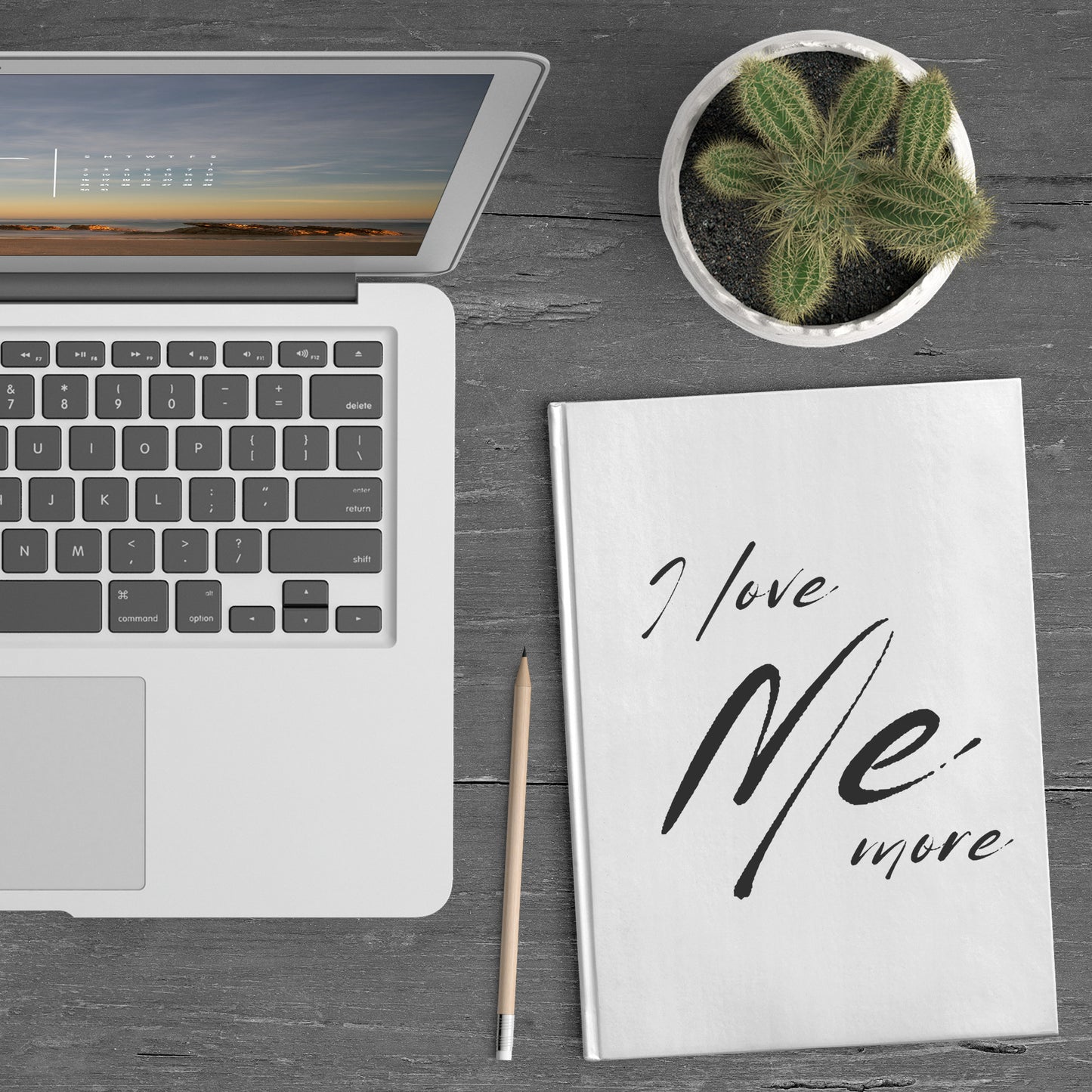 I Love Me More - Hardcover Journal (Available In Two Sizes) - Free Personalization