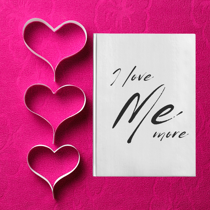 I Love Me More - Hardcover Journal (Available In Two Sizes) - Free Personalization